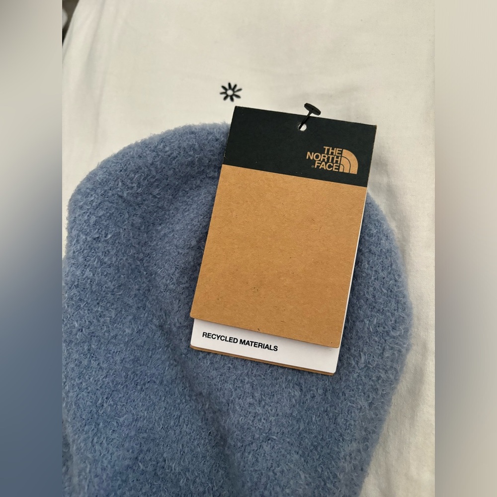 NWT North Face City Plush Beanie in Folk Blue